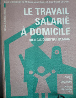 Jacky Réault Le travail salarié à domicile en France une affaire de femmes et de milieux populaires pluriels