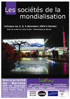 Jacky R�ault Pour un lieu commun des sciences sociales Introduction au Colloque International Les soci�ts de la mondialisation Universit� de Nantes 2004